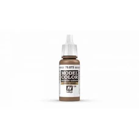 Ne maradj le Vallejo Model Color - Beige Brown akrilfesték (70875)