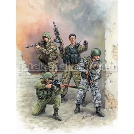 Prémium Zvezda Russian Special Forces makett figura 1 35 (3561)