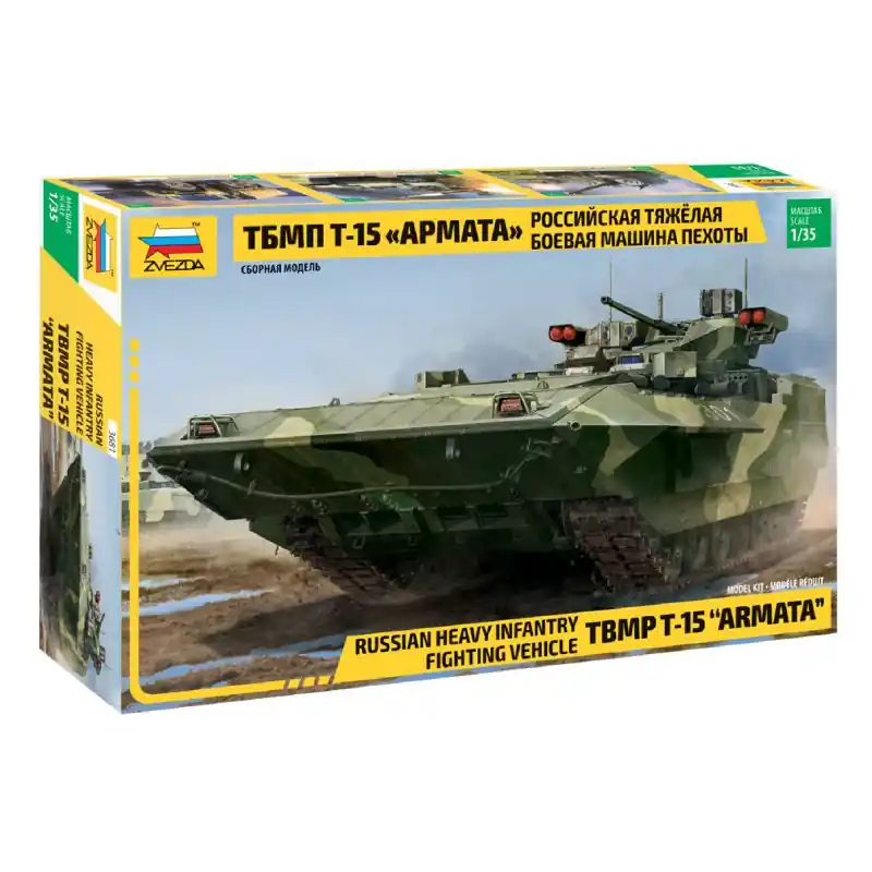 Zvezda T-15 TBMP Armata 1 35 makett harcjármű (3681) Olcsóbb
