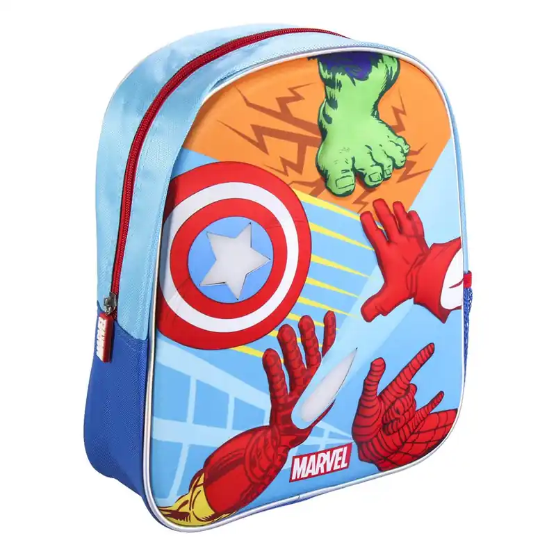 Cerda gyerek hátizsák 3D Avengers Bosszúállók világítással 25 x 31 cm (10608 C) Újdonság