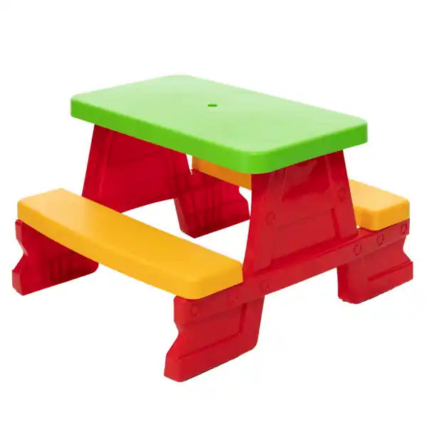Dohány Piknik asztal piros (5067P) Legkelendőbb