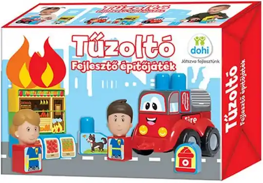 Fejlesztő építőjáték-Tűzoltó (115252) Legjobb ár