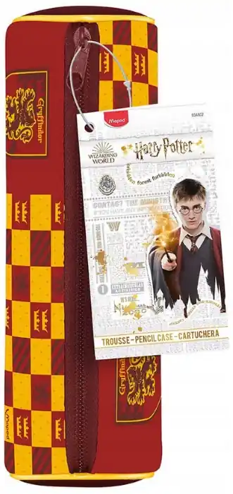 Népszerű Harry Potter Gryffindor Tolltartó cipzáras bordó (348022)