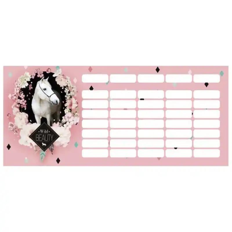 Lizzy Card kétoldalú mini órarend Wild Beauty Love (164056) Biztonságos vásárlás