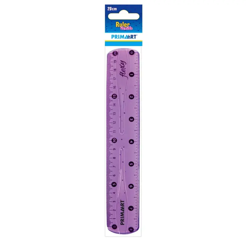 Szuper ajánlat Prima Art hajlítható lila színű vonalzó 20 cm (451064)