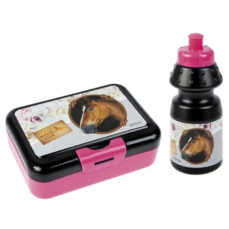 Starpak Lovas uzsonnás doboz 350 ml-es kulaccsal (447909) Rendeld meg most