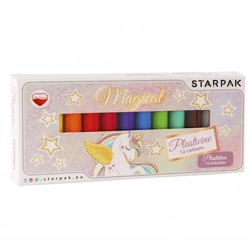 Starpak unikornis gyurma készlet 12 színnel (472912) Szuper akció