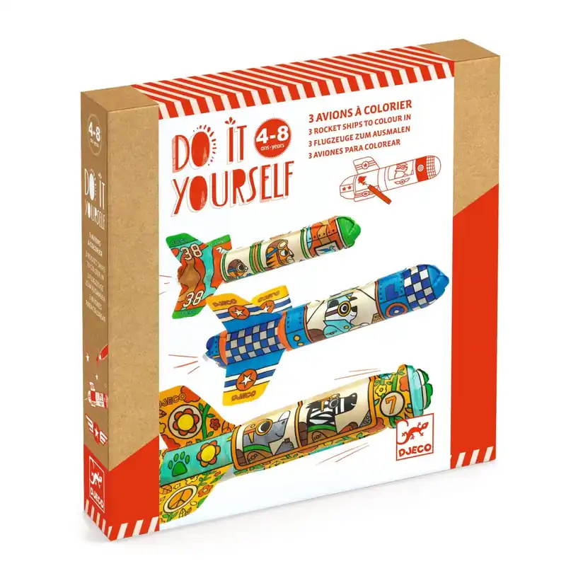 DIY Kreatív Játékok - Repülők, Djeco Ne maradj le