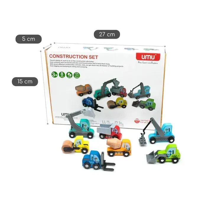 Építkezési jármű készlet, UMU Toys Legkelendőbb