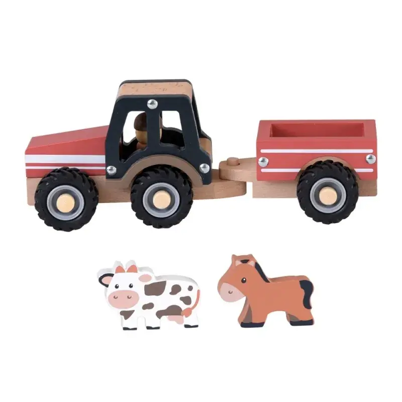 Traktor utánfutóval és állatokkal, Egmont Toys Kedvezmény