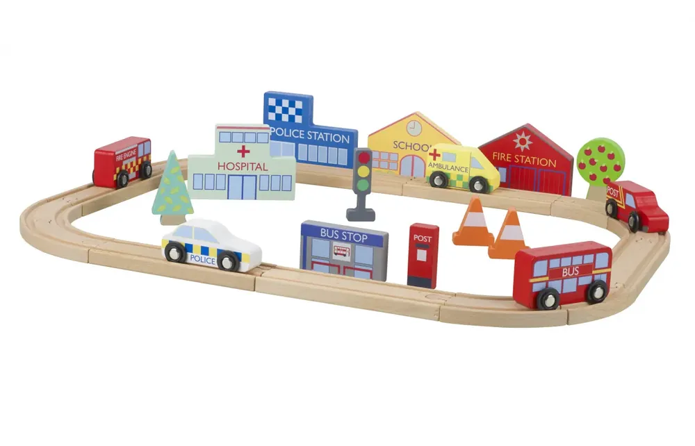 Teherautós játékpálya, Orange Tree Toys Biztonságos fizetés