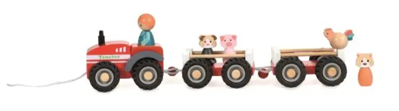 Traktor utánfutóval és figurákkal, Egmont Toys Biztonságos fizetés
