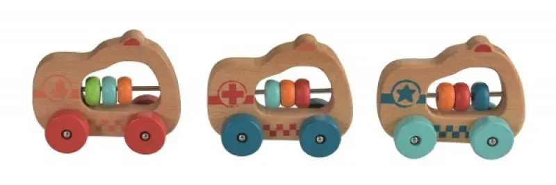 Fa autó bébi játék, Egmont Toys Azonnali szállítás
