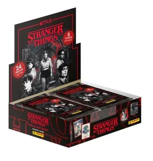 Stranger Things Trading Cards Flow Pack Box (24) Expressz szállítás