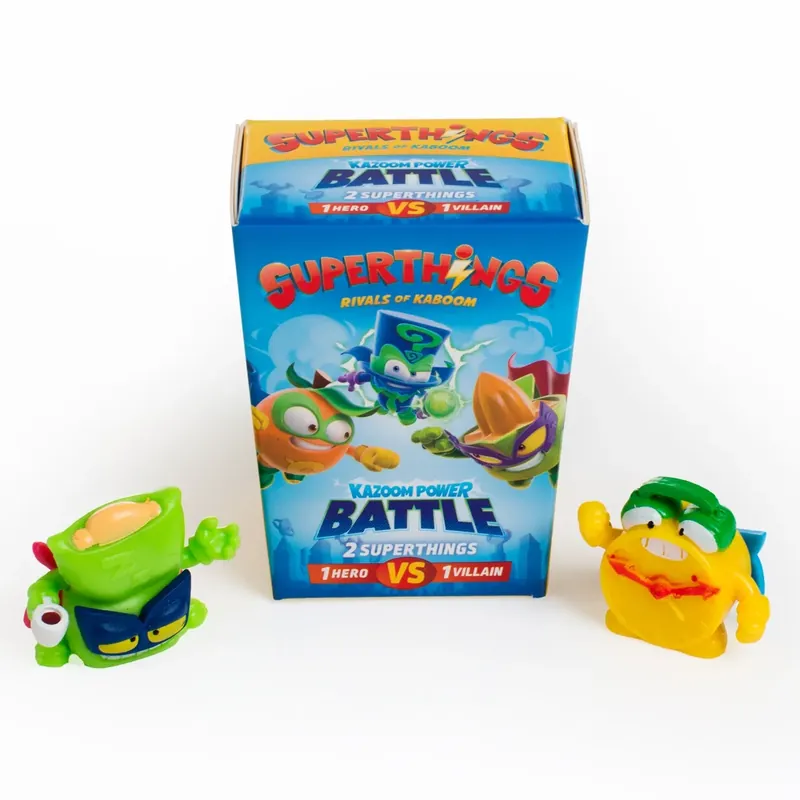 Superthings MicroCreaturi Kazoom Power Battle 2 Figurás Szett - AS Gyors szállítás