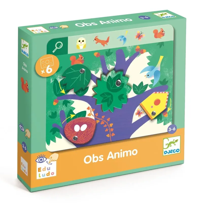 Eduludo Obs Animo játék, Djeco Bestseller