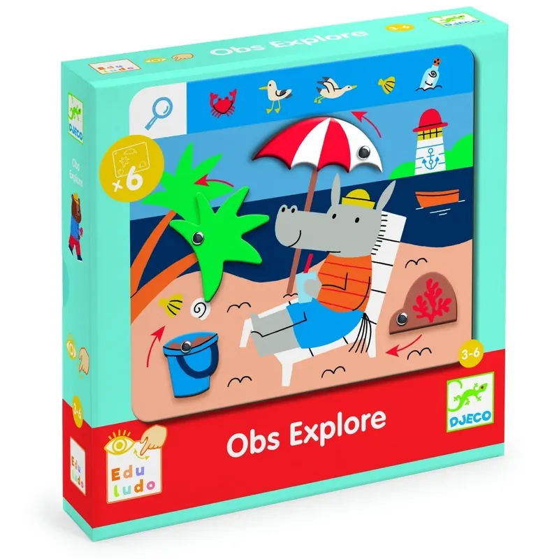 Eduludo Obs Explore társasjáték, Djeco Kiárusítás
