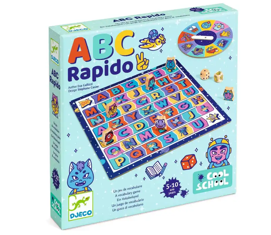 Árengedmény ABC Rapido oktató játék, Djeco