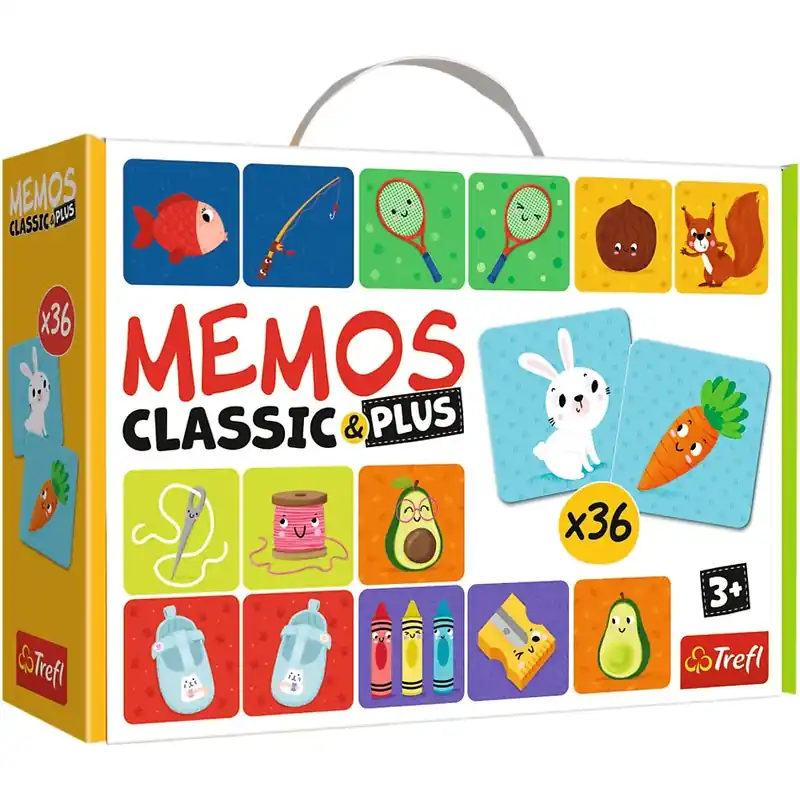 Végkiárusítás MEMÓ JÁTÉK CLASSIC PLUS LOGIKA