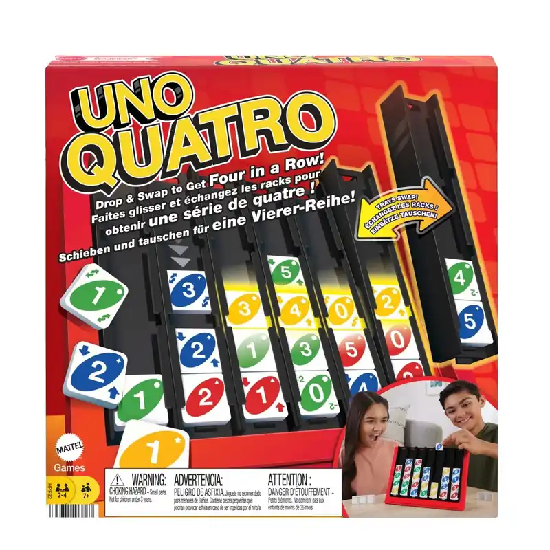 UNO Quatro kártyajáték Gyors kiszállítás