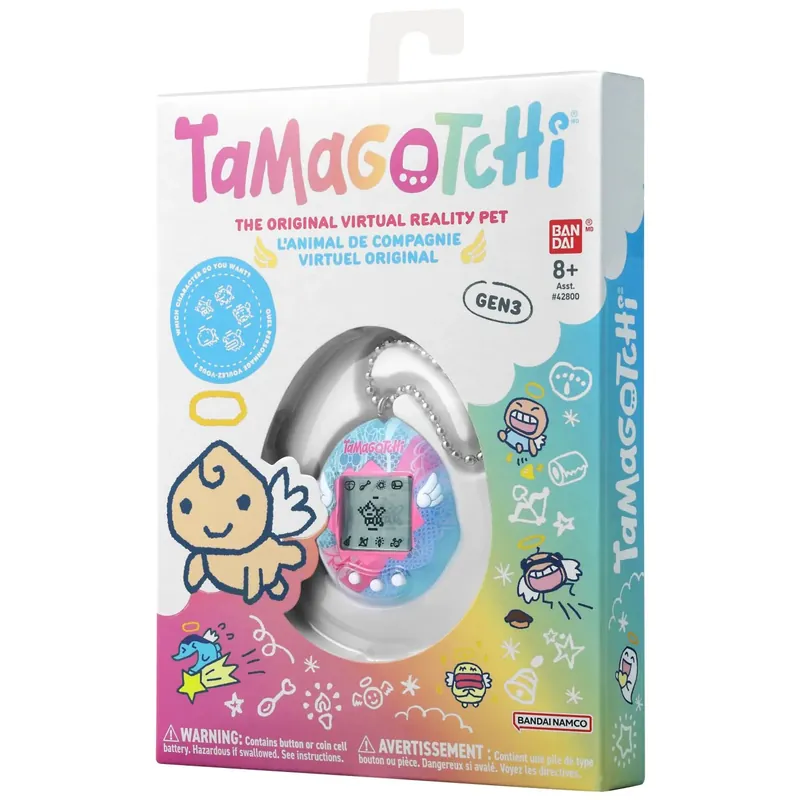 BANDAI JÁTÉK TAMAGOTCHI EREDETI ANGYAL HÍMZÉS Végkiárusítás