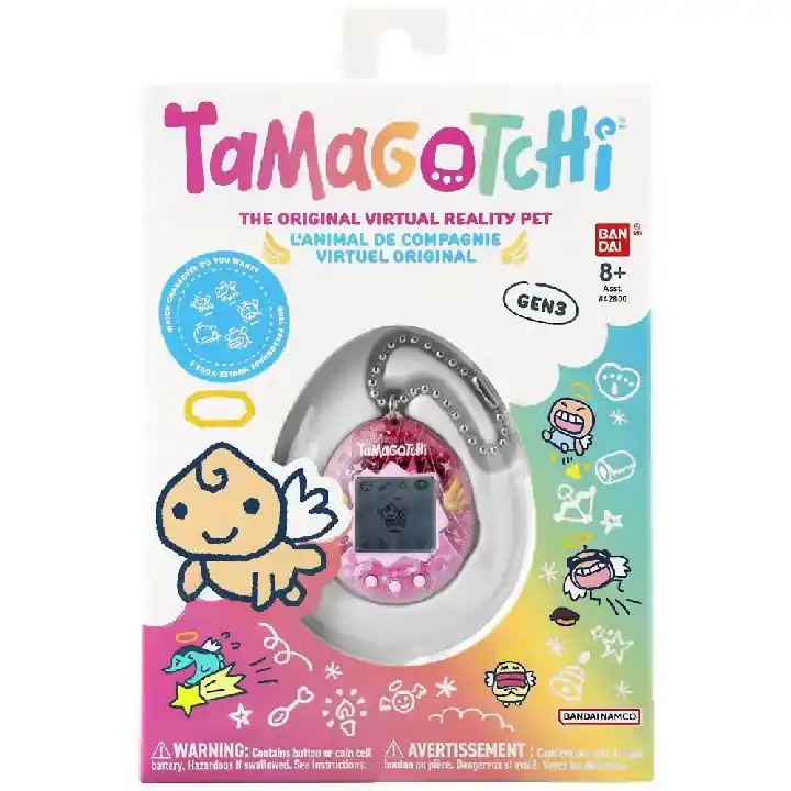 BANDAI JÁTÉK TAMAGOTCHI EREDETI ANGYAL RUHA Biztonságos fizetés