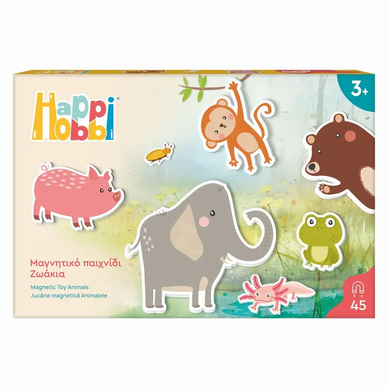 HAPPI HOBBI ÁLLATOKKAL TARTALMAZÓ MAGNETIKUS JÁTÉK Újdonság