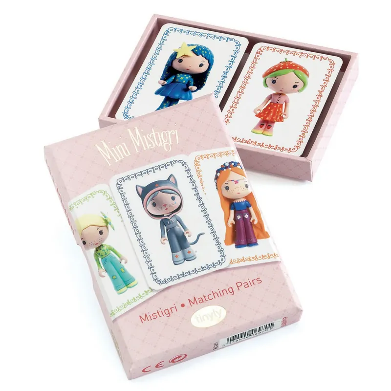 Tinyly Mini Mistigri kártyajáték, Djeco Outlet