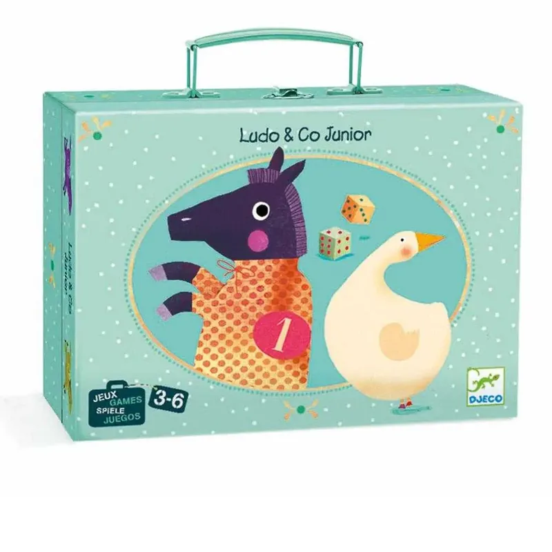 Ludo Co Junior klasszikus játék, Djeco Akciós ár