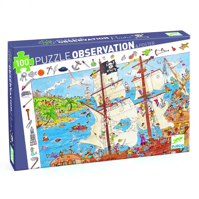 Szuper ajánlat Kalózpuzzle, Djeco