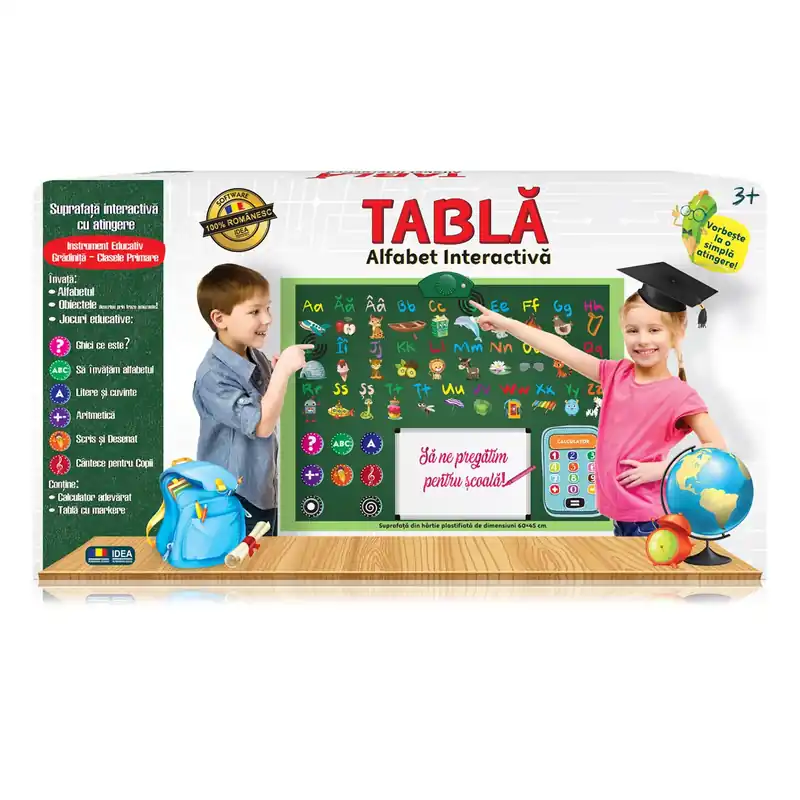 Kedvezmény Tanulós Játék Interaktív Tábla Román ABC-vel - Idea