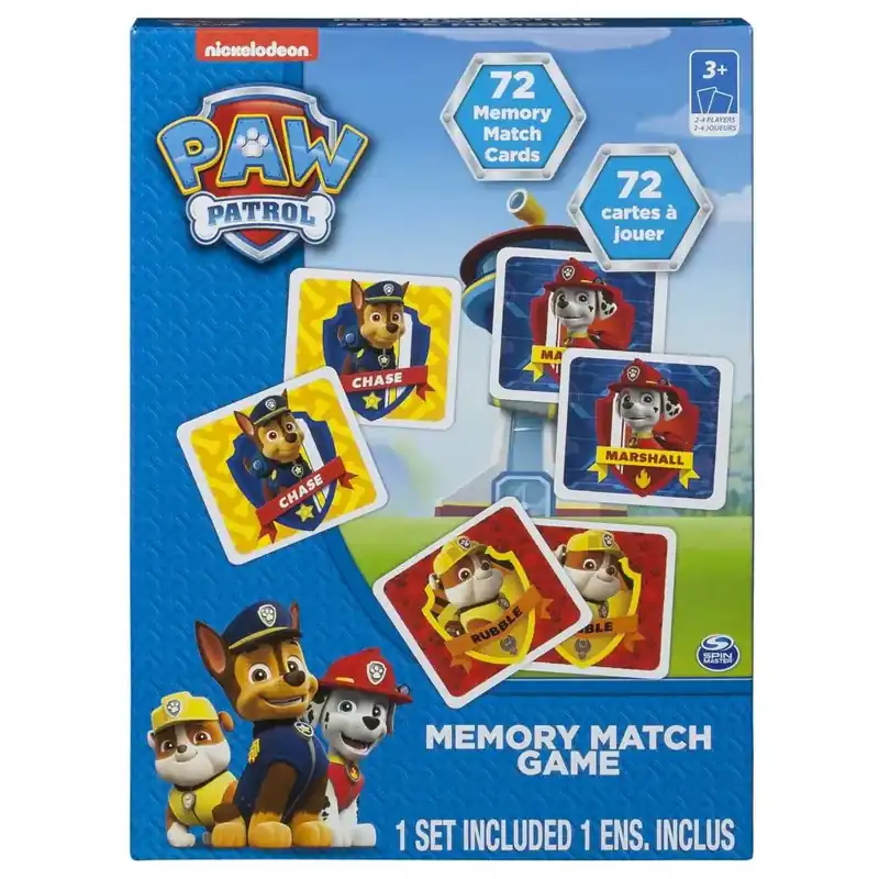 Paw Patrol memóriajáték Kedvezményes ár