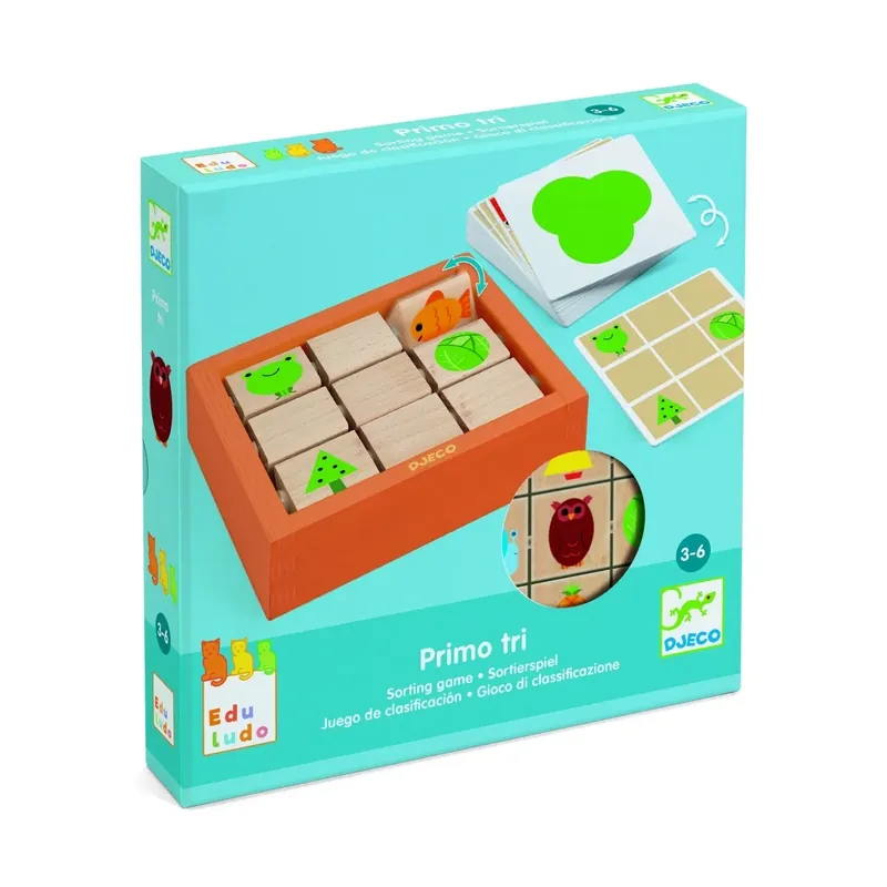Csak ma Eduludo Primo Tri játék, Djeco