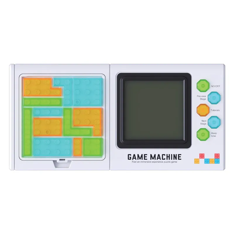 Elektronikus Logikai Puzzle Játék 12 darabbal - 19,5x2,5x9,5cm Kedvezményes ár