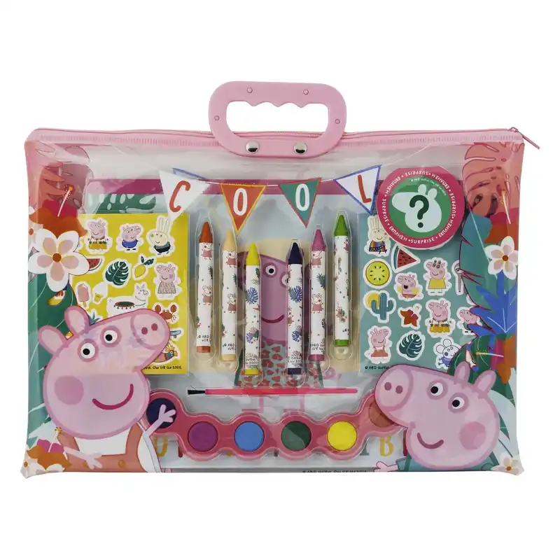 Utolsó esély KÉSZLET GYERMEK RAJZTÁSKA PEPPA MALAC KÉPALKOTÁSHOZ
