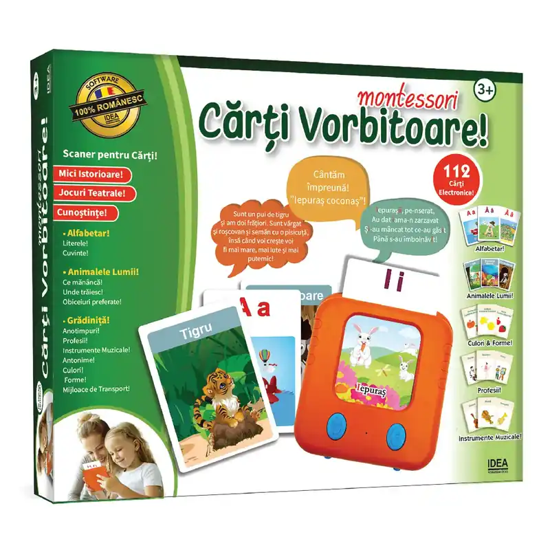 Újdonság Montessori Beszélő Könyvek Elektronikus Oktatójáték - Idea