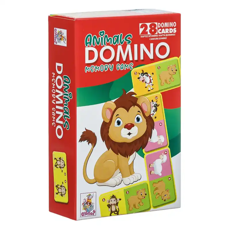 Állatos Dominó Társasjáték - 28 darab Vedd meg online