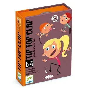 Tip Top Clap kártyajáték, Djeco Gyors kiszállítás
