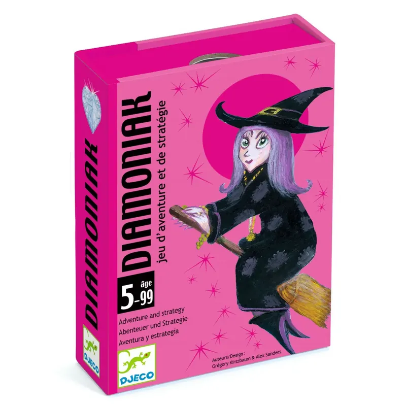Gyors szállítás Diamoniak kártyajáték, Djeco