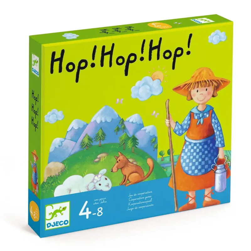 Gyors szállítás Hop hop hop! kooperáló játék, Djeco