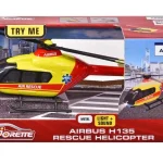 MAJORETTE MENTŐHELYZETI HELIKOPTER AIRBUS H135 ZAJOKKAL ÉS VILÁGÍTÁSSAL Különleges ajánlat
