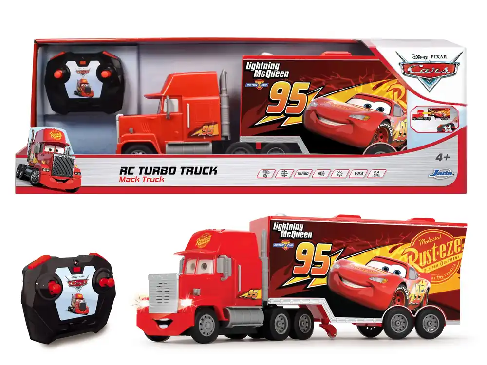 JADA AUTÓK TÁVIRÁNYÍTÓS TURBO MACK TEHERAUTÓ 1 24 MÉRETARÁNYBAN Exkluzív ajánlat