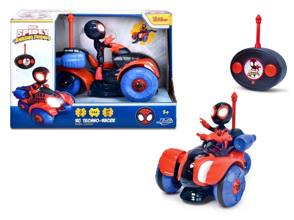 JADA MILES MORALES TECHNO RACER RC AUTÓ 1 24 Biztonságos fizetés