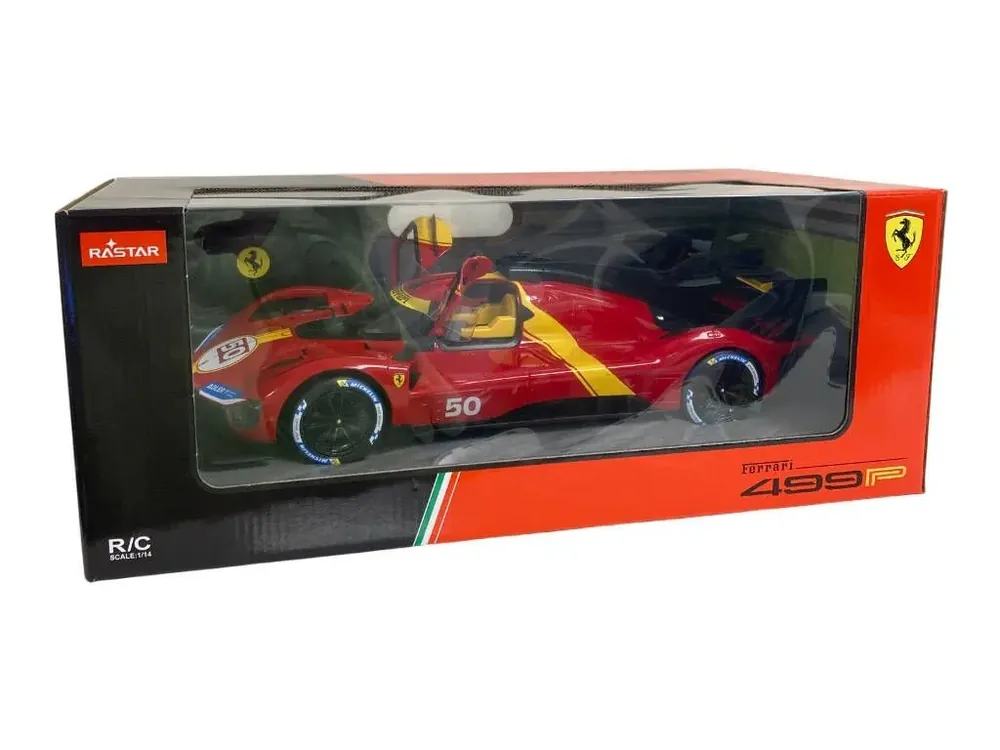 Biztonságos vásárlás FERRARI 499P TÁVIRÁNYÍTÓS AUTÓ 1 14