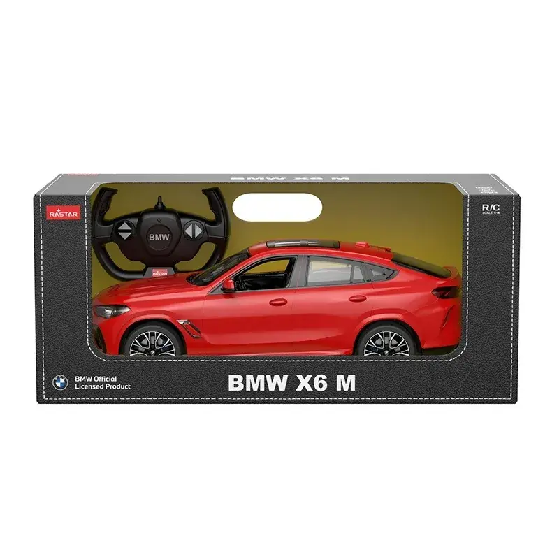 Távirányítós BMW X6 M Vörös 1 14 arányú modellautó Nézd meg most