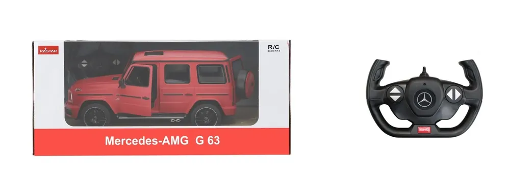 Mercedes-Benz G63 távirányítós autó vörös 1 14 arányban Ajánlat