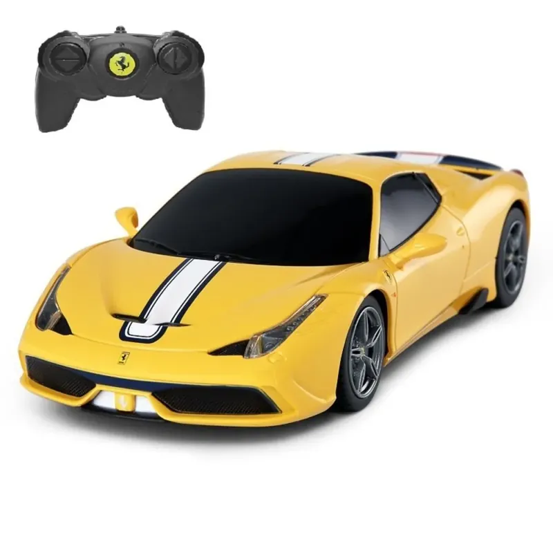 FERRARI 458 SPECIALE A TÁVIRÁNYÍTÓS AUTÓ SÁRGA 1 24-ES MÉRETARÁNYON Nézd meg most