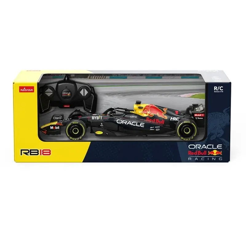 MASINA CU TELECOMANDA ORACLE RED BULL RACING RB18 CU SCARA 1 LA 18 Vedd meg most
