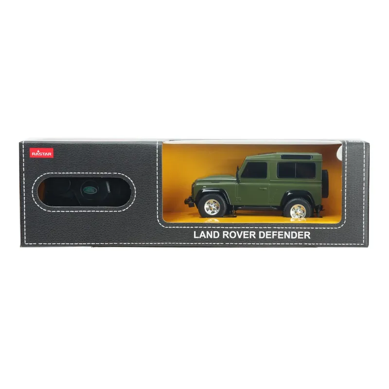 Azonnal elérhető MASINA CU TELECOMANDA LAND ROVER DEFENDER VERDE CU SCARA 1 LA 24