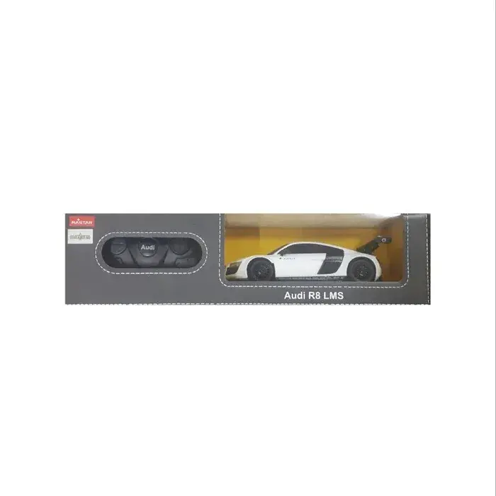 Kihagyhatatlan ajánlat MASINA CU TELECOMANDA AUDI R8 ALB CU SCARA 1 LA 24